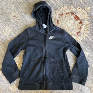 Nike Black Zip Up